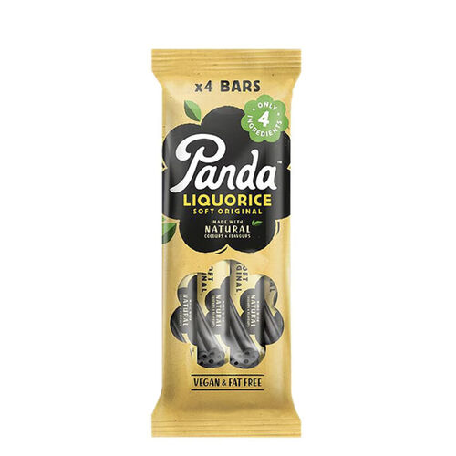 Panda All Natural Soft Liquorice 4 x 32g Bar