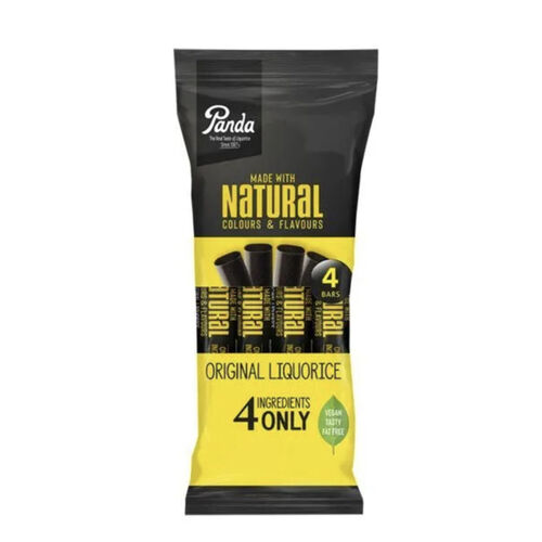 Panda All Natural Original Liquorice 4 x 32g Bar