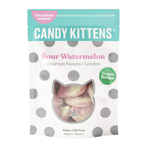Candy Kittens Sour Watermelon Gourmet Sweets 54g