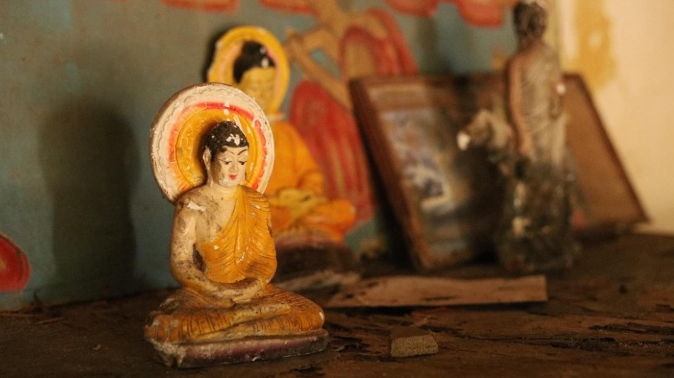 வைரவர் சிலை கடத்தப்பட்டு புத்தர் சிலை வைக்கப்பட்ட இந்து ஆலயம்