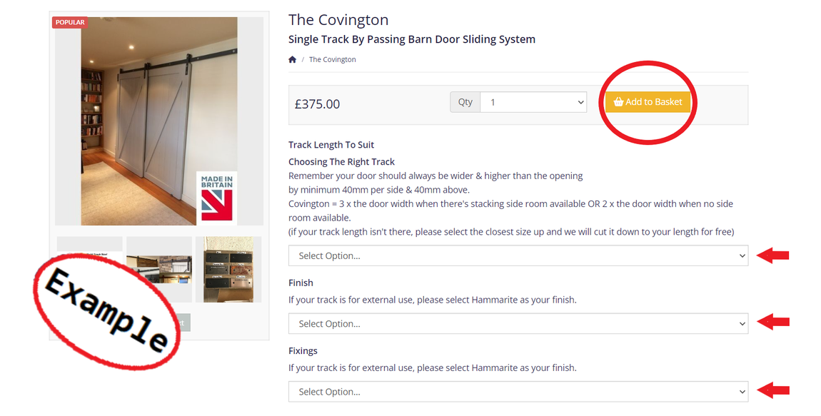 How To Order The Covington