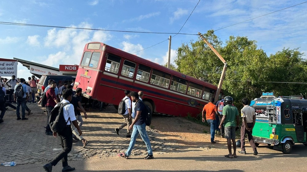 புகையிரதக் கடவையில் ஏற்பட்ட விபத்து