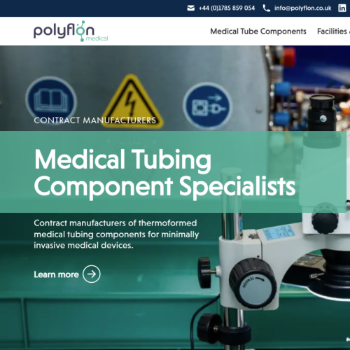 Polyflon Medical launches new website