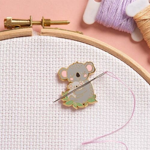 Caterpillar Cross Stitch Koala Needle Minder