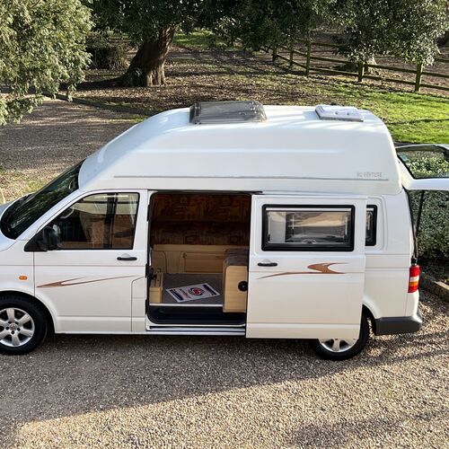 Nu Venture 2004 VW Transporter T5 LWB HighTop 2.5 TDi (174) Camper Van 2 Berth