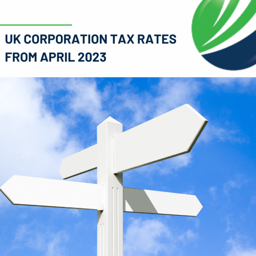 UK corporation tax rates from April 2023