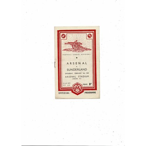 Arsenal Home Football Programmes