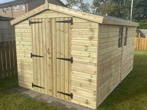 #A009 12x8 Apex Shed