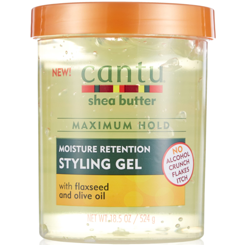 Cantu Moisture Retention Styling Gel with Flaxseed & Olive Oil 524g / 18.25oz