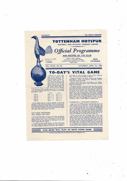 More Football Programmes listed today