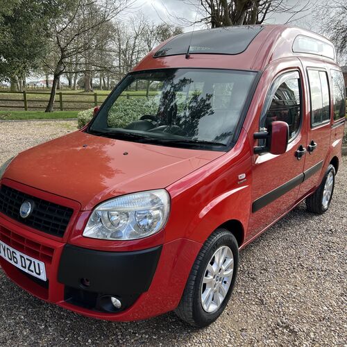 2006 Fiat Doblo Dynamic M-JET Diesel Camper Van 1 Berth £7995