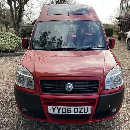 2006 Fiat Doblo Dynamic M-JET Diesel Camper Van 1 Berth £7995