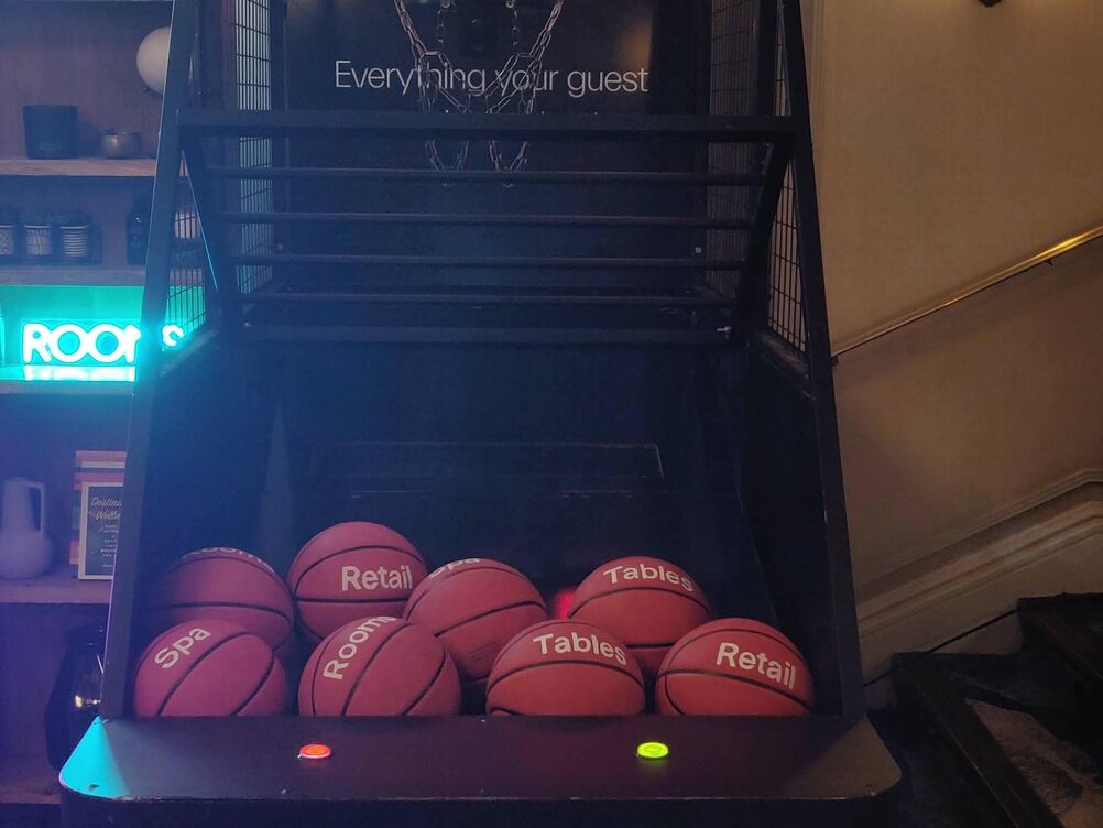 Basketball Arcade Machine Hire