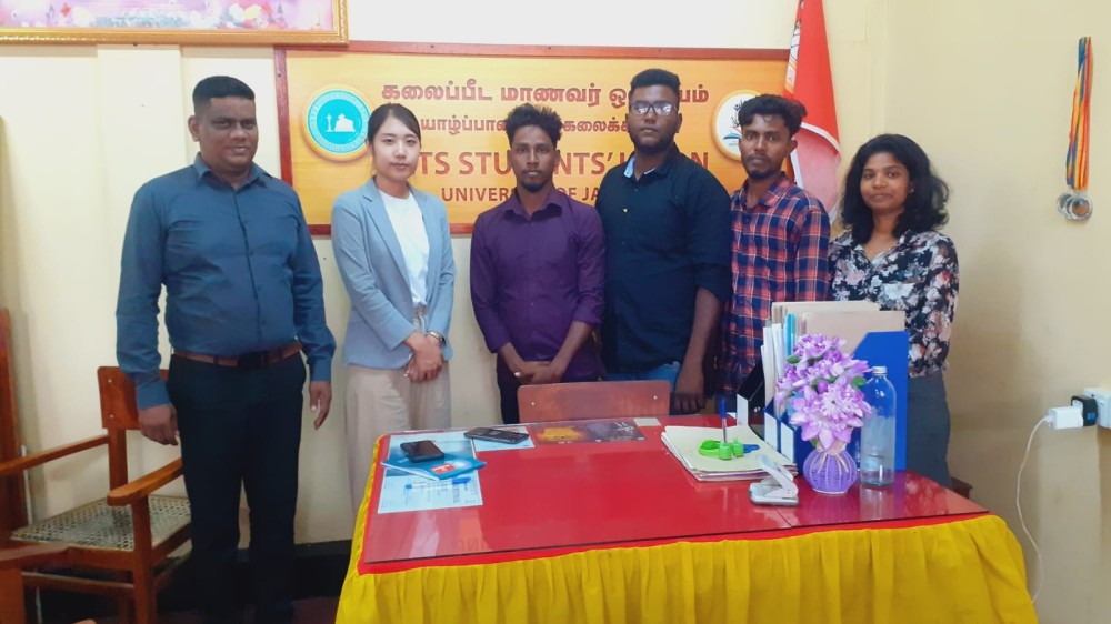 ஜப்பானிய அதிகாரி யாழ் பல்கலைக்கழக விஜயம்