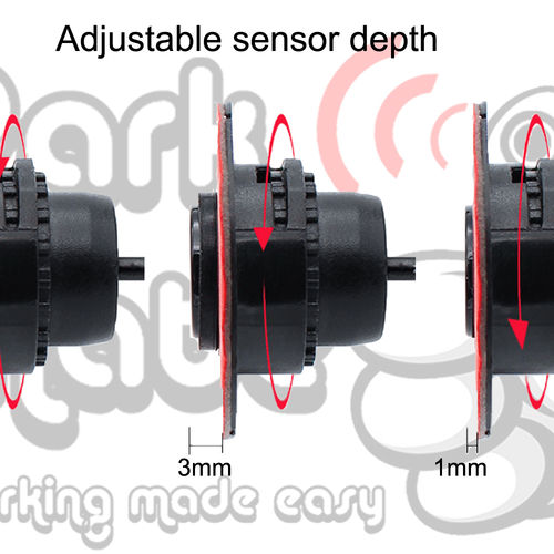 LED Display Flush Fit Rear Parking Sensors Park Mate PM220