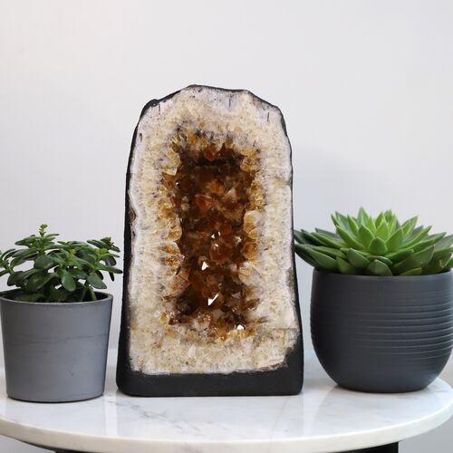 Citrine Geode Cave