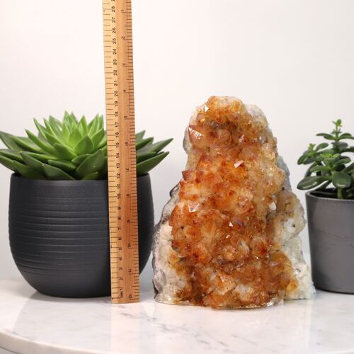 Citrine Geode crystal freeform