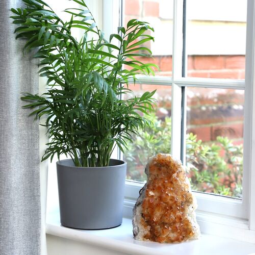 Citrine Geode crystal freeform