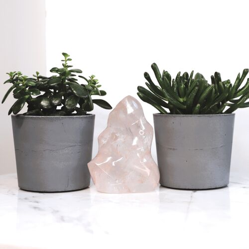 Quartz crystal freeform