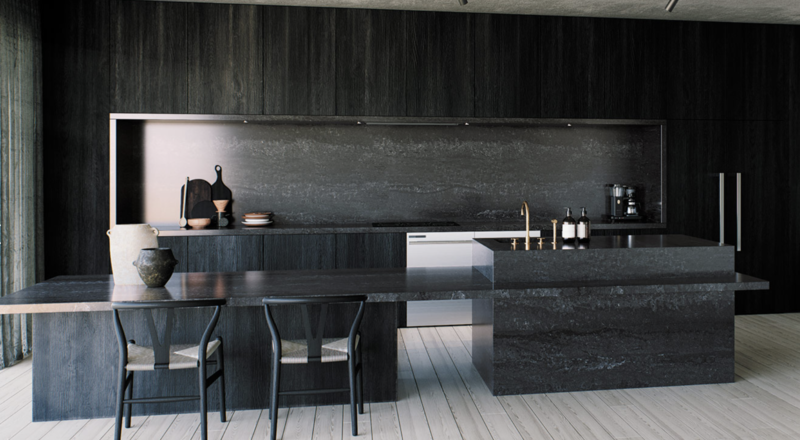 Caesarstone Black Tempal