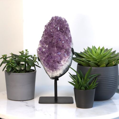 Amethyst Geode Crystal Pod