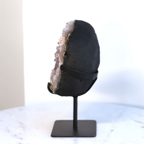 Pink Amethyst Geode Pod