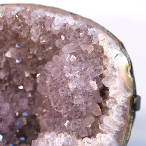 Pink Amethyst Geode Pod