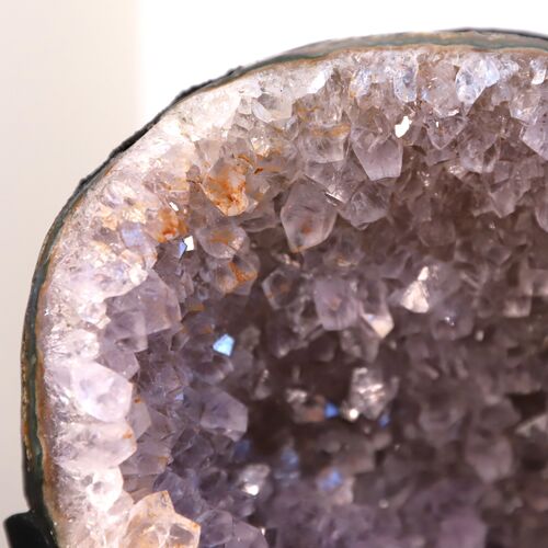 Pink Amethyst Geode Pod