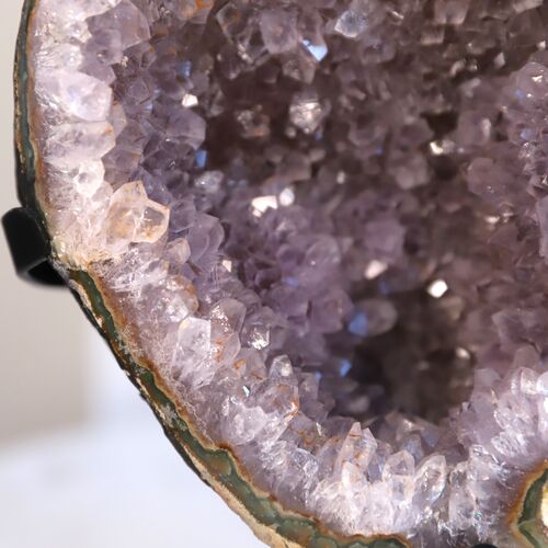 Pink Amethyst Geode Pod