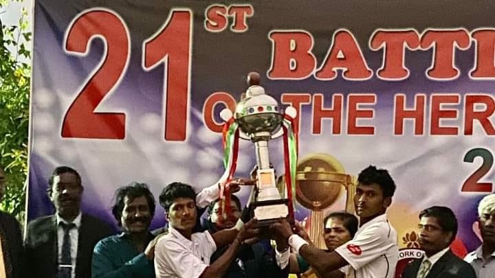 சமநிலையில் முடிவடைந்த பெருந்துடுப்பாட்ட போட்டி