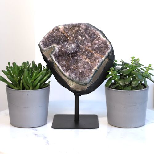 Amethyst Geode Crystal Pod