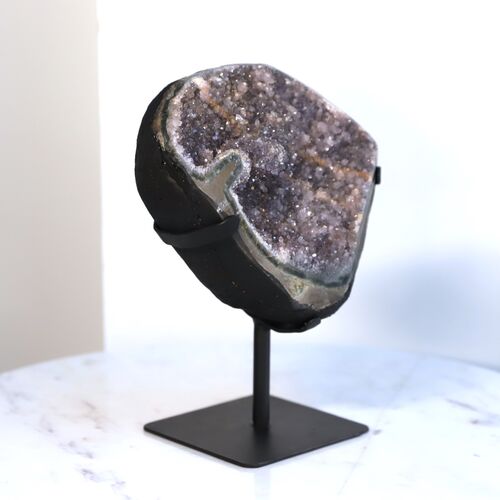 Amethyst Geode Crystal Pod