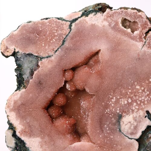 Pink Amethyst Geode Crystal