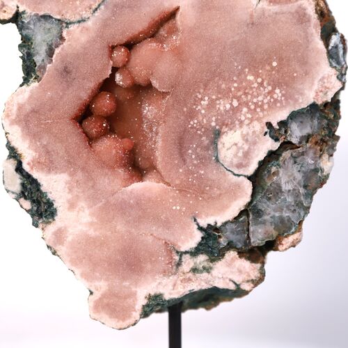 Pink Amethyst Geode Crystal