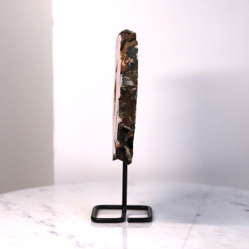 Pink Amethyst Geode Crystal