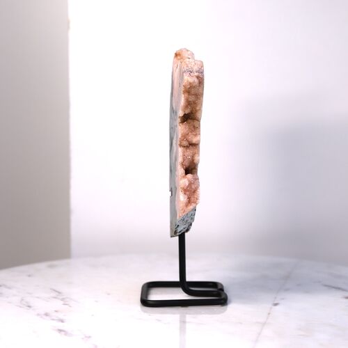 Pink Amethyst Geode Crystal