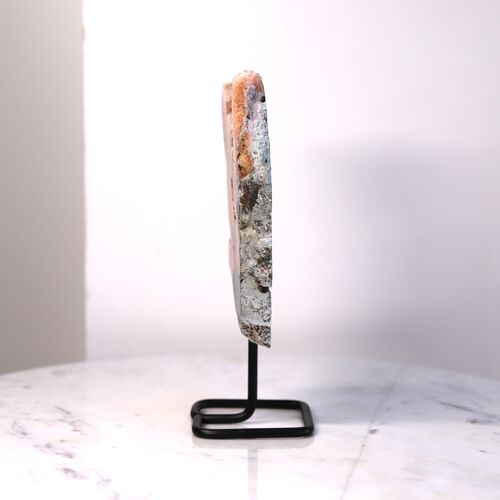 Pink Amethyst Geode Crystal