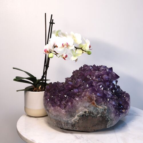 Amethyst Geode Cluster