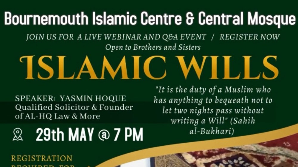 Islamic Wills Webinar