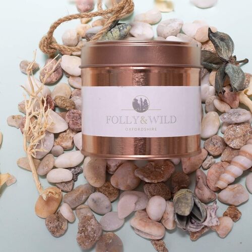 250g bespoke candle tin