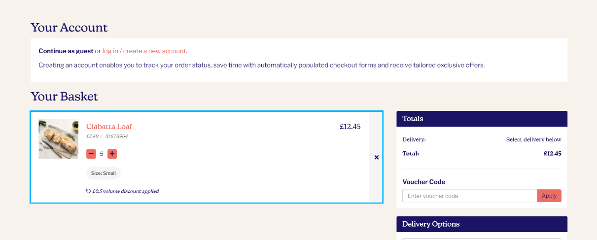 FREE upgrade - new Ecommerce check out!