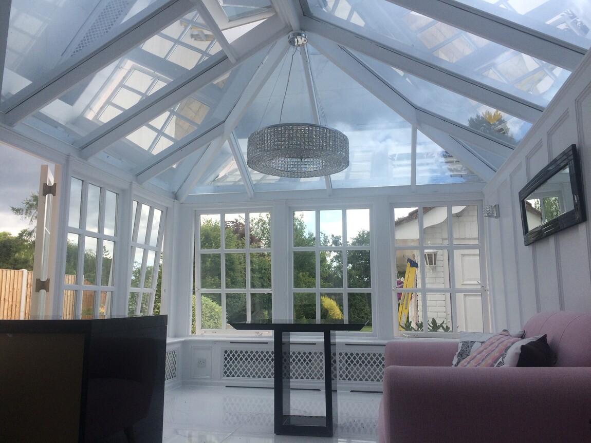 Conservatory window film