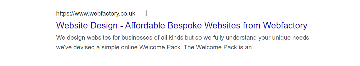 Meta Description Example