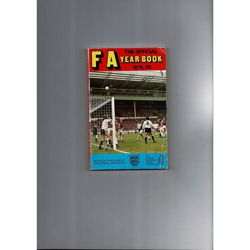 1975/76 The Official FA Year Book