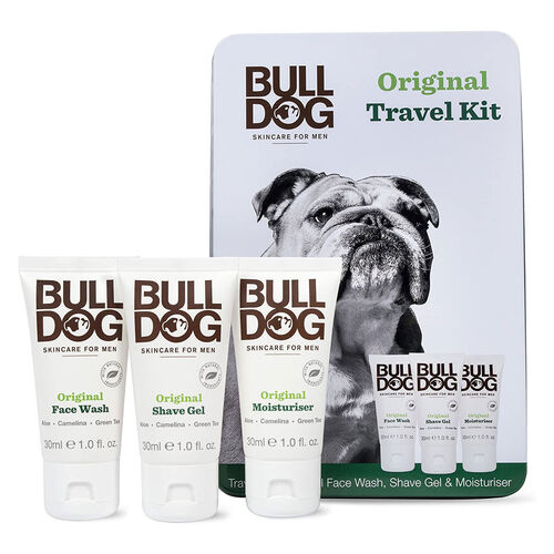 Bulldog Travel Tin Gift Set
