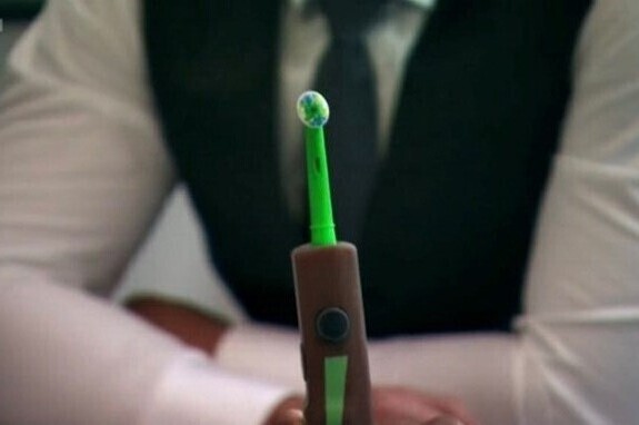 tooth brush wand