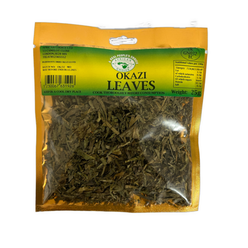 Okazi Leaves 25g