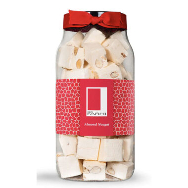 Rita Farhi Traditional Almond Nougat in a Gift Jar 500g