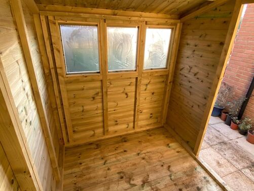 #A087 8x6 Apex Reverse Shed