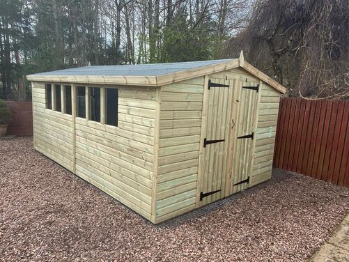 #A019 16x10 Apex Shed